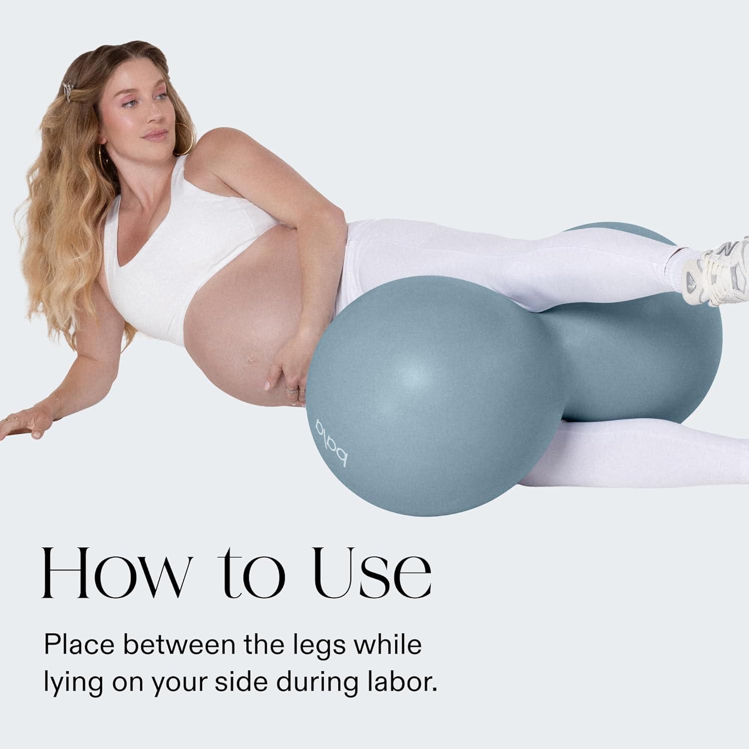 image:imageBala Birthday Peanut Peanut Shaped Yoga Ball for Pregnancy amp Birthing Womens Exercise Ball for Balance amp Mobility Gym Equipment amp Workout Accessories for Pilates amp Physical TherapySea
