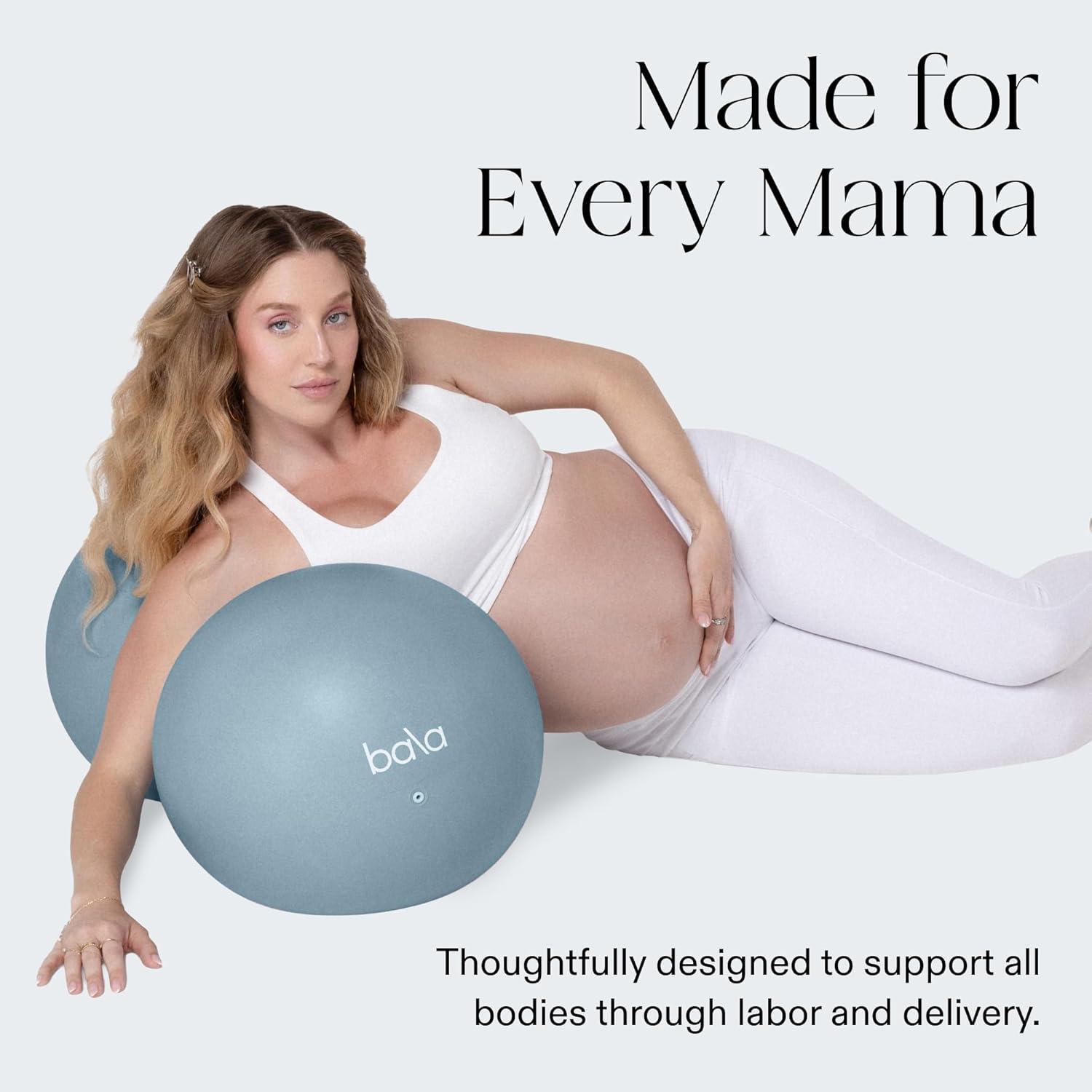 image:imageBala Birthday Peanut Peanut Shaped Yoga Ball for Pregnancy amp Birthing Womens Exercise Ball for Balance amp Mobility Gym Equipment amp Workout Accessories for Pilates amp Physical TherapySea