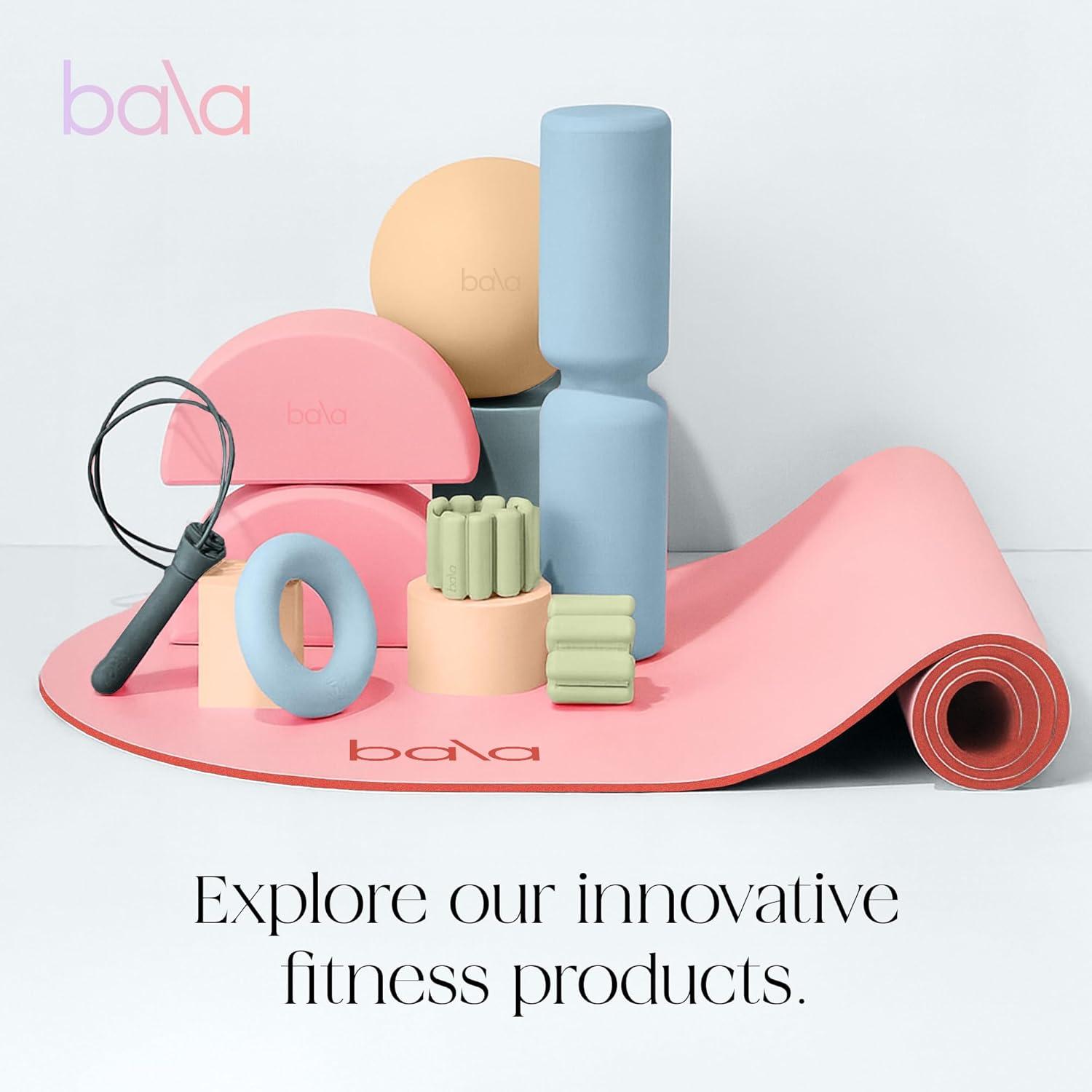 image:imageBala Booty Bands Resistance Bands for Women amp Men Elastic Exercise Bands for Working Out Wrist Ankle Legs amp Booty Bands Workout Resistance Bands for Yoga Pilates Strength TrainingBlush Charcoal Sand