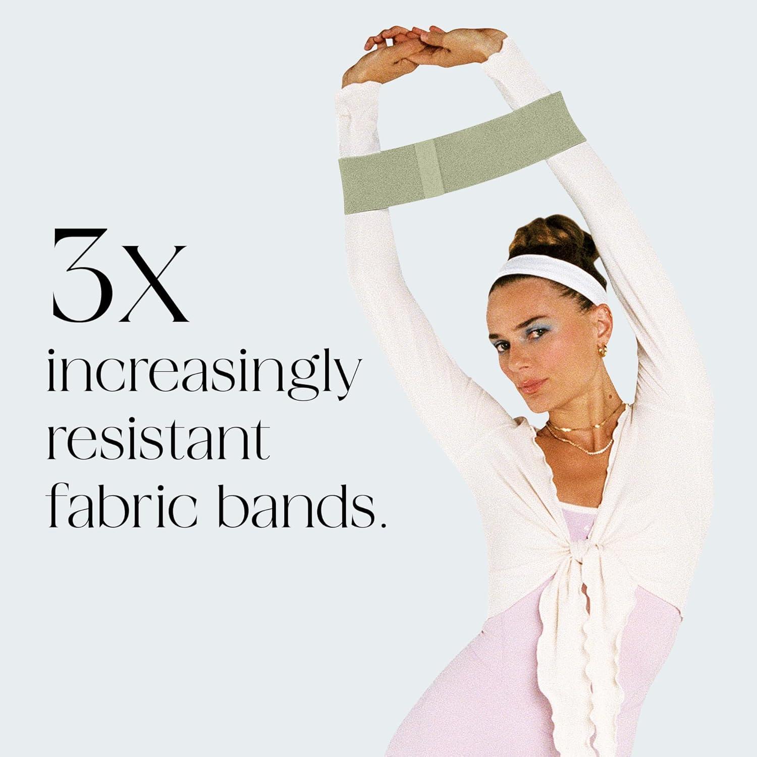 image:imageBala Booty Bands Resistance Bands for Women amp Men Elastic Exercise Bands for Working Out Wrist Ankle Legs amp Booty Bands Workout Resistance Bands for Yoga Pilates Strength TrainingSea Sage Heather