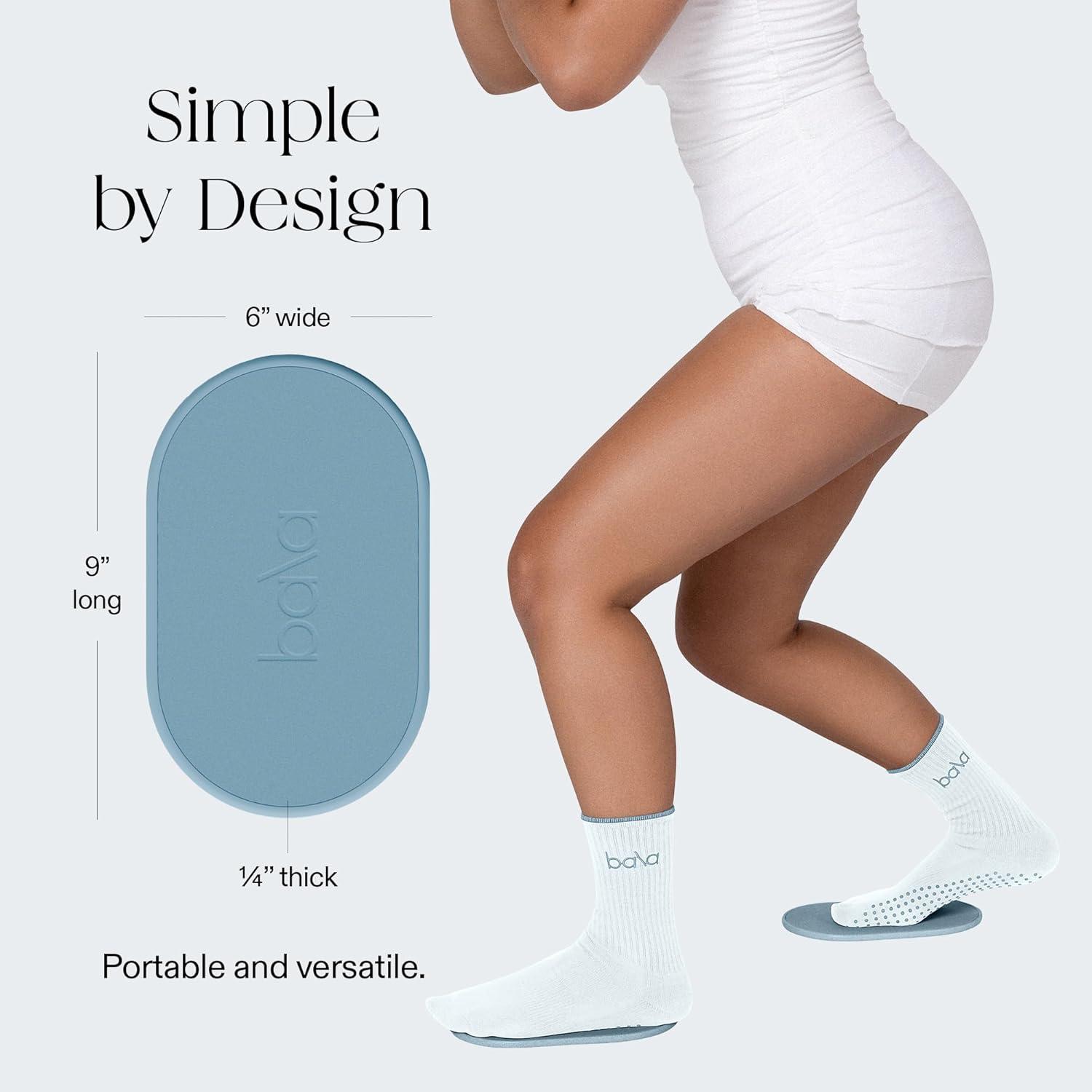 image:imageBala Capsule Sliders for Working Out Core Workout Sliders Floor Exercise Sliders amp Fitness Gliders for Squats Lunges amp Pushup Variations Strength Slides for Yoga Pilates amp AerobicsSea