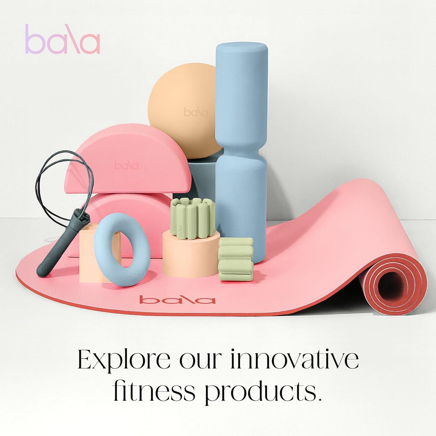 image:imageBala NonWeighted Exercise Ball 8 Yoga Ball for Barre Stretching Strength amp Core Training Small Pilates Ball Workout Accessory with Mini Pump for Home Gym amp Fitness Routines 100 PVCSage