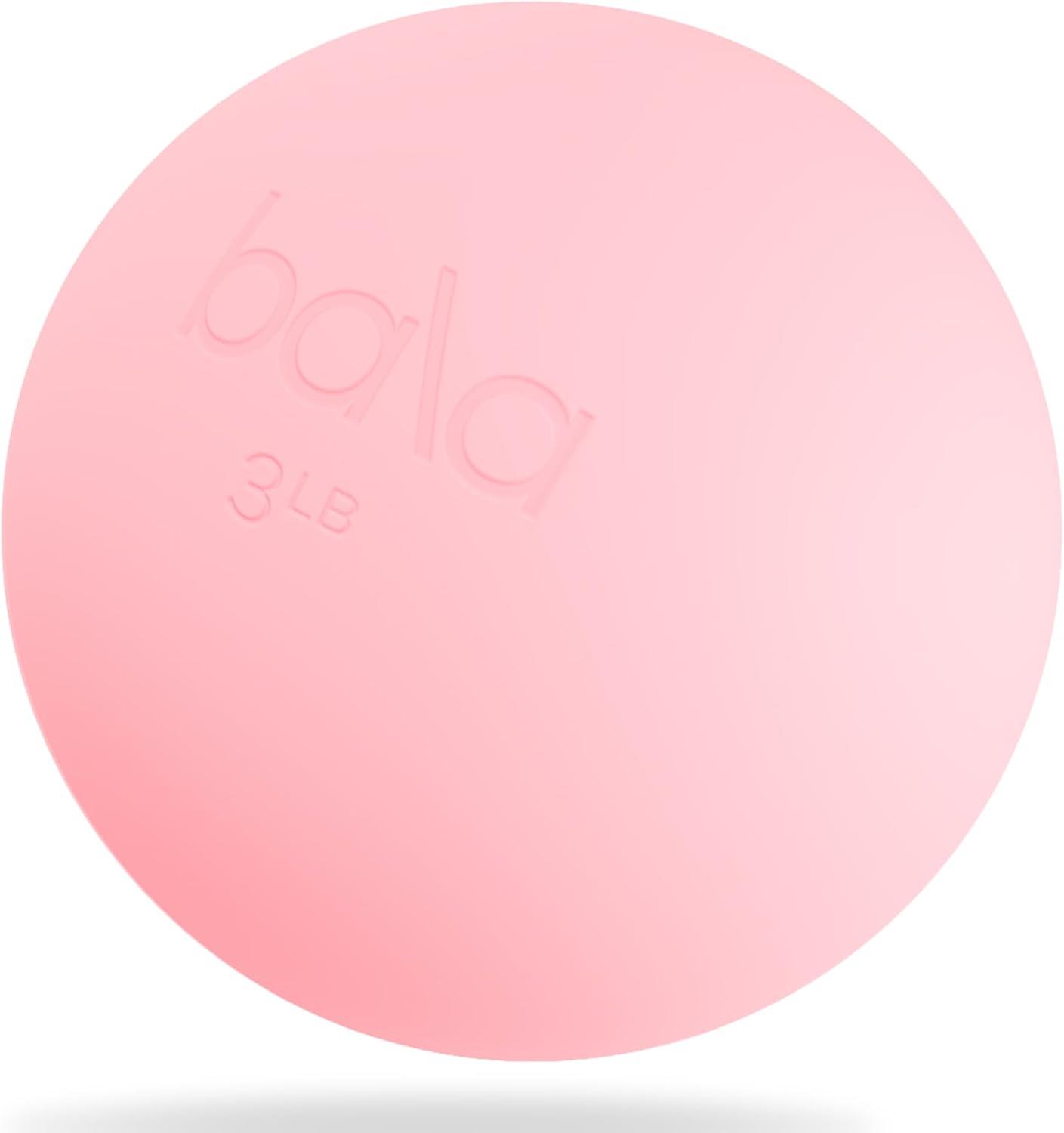 image:imageBala Power Ball Weighted Toning Exercise Ball for Pilates Yoga Home Fitness amp More Workout Ball for Strength amp Core Training Aerobics amp Working Out to Improve Balance amp SculptBlush