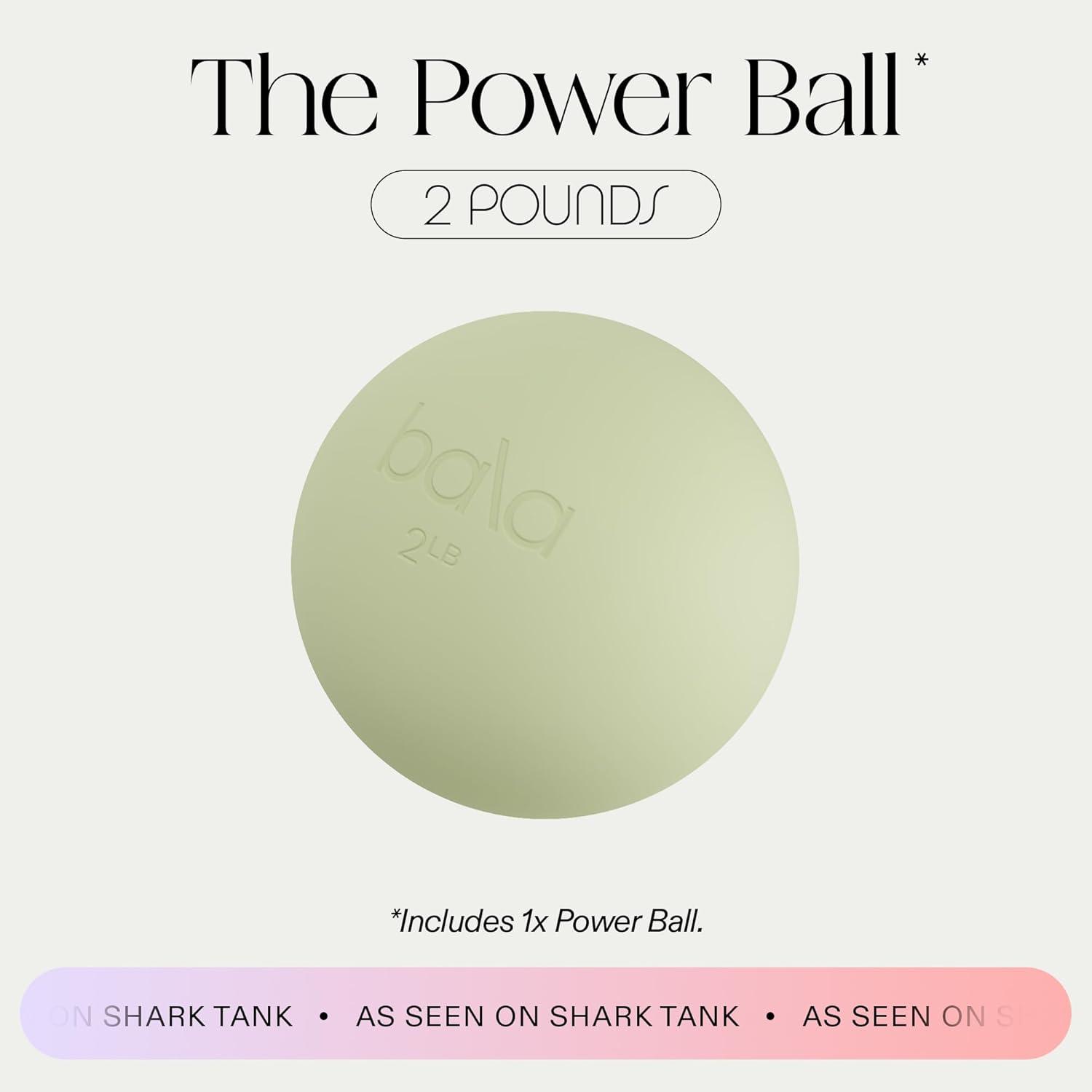 image:imageBala Power Ball Weighted Toning Exercise Ball for Pilates Yoga Home Fitness amp More Workout Ball for Strength amp Core Training Aerobics amp Working Out to Improve Balance amp SculptSage