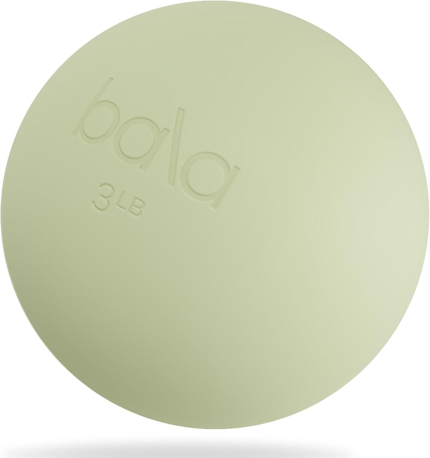 image:imageBala Power Ball Weighted Toning Exercise Ball for Pilates Yoga Home Fitness amp More Workout Ball for Strength amp Core Training Aerobics amp Working Out to Improve Balance amp SculptSage