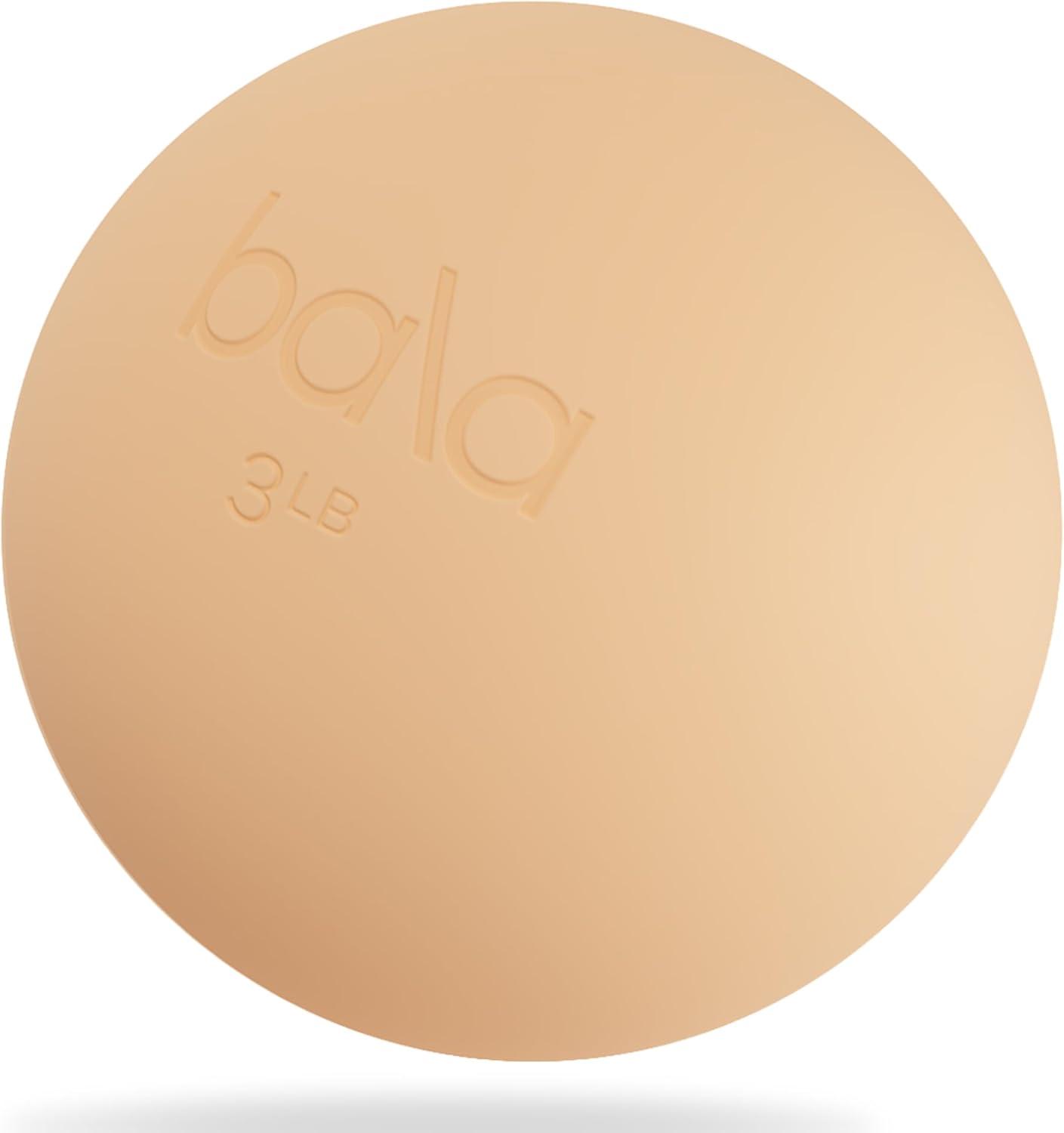 image:imageBala Power Ball Weighted Toning Exercise Ball for Pilates Yoga Home Fitness amp More Workout Ball for Strength amp Core Training Aerobics amp Working Out to Improve Balance amp SculptSand