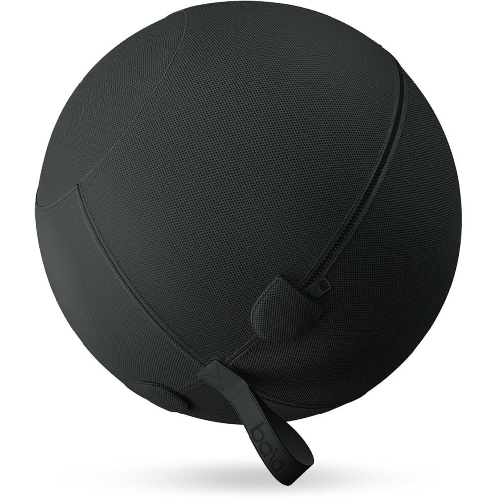 image:imageBala Balance Ball Exercise Ball Chair for Yoga Pilates Barre Core Strengthening amp Physical Therapy Womens Gym Equipment amp Workout AccessoriesCharcoal