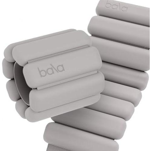 image:imageBala Bangles Wrist amp Ankle Weights  Adjustable Weighted Bands for Women amp Men  Soft Silicone Arm amp Leg Weights for Pilates Yoga Walking Barre Home Workout amp Strength Training ExerciseHeather