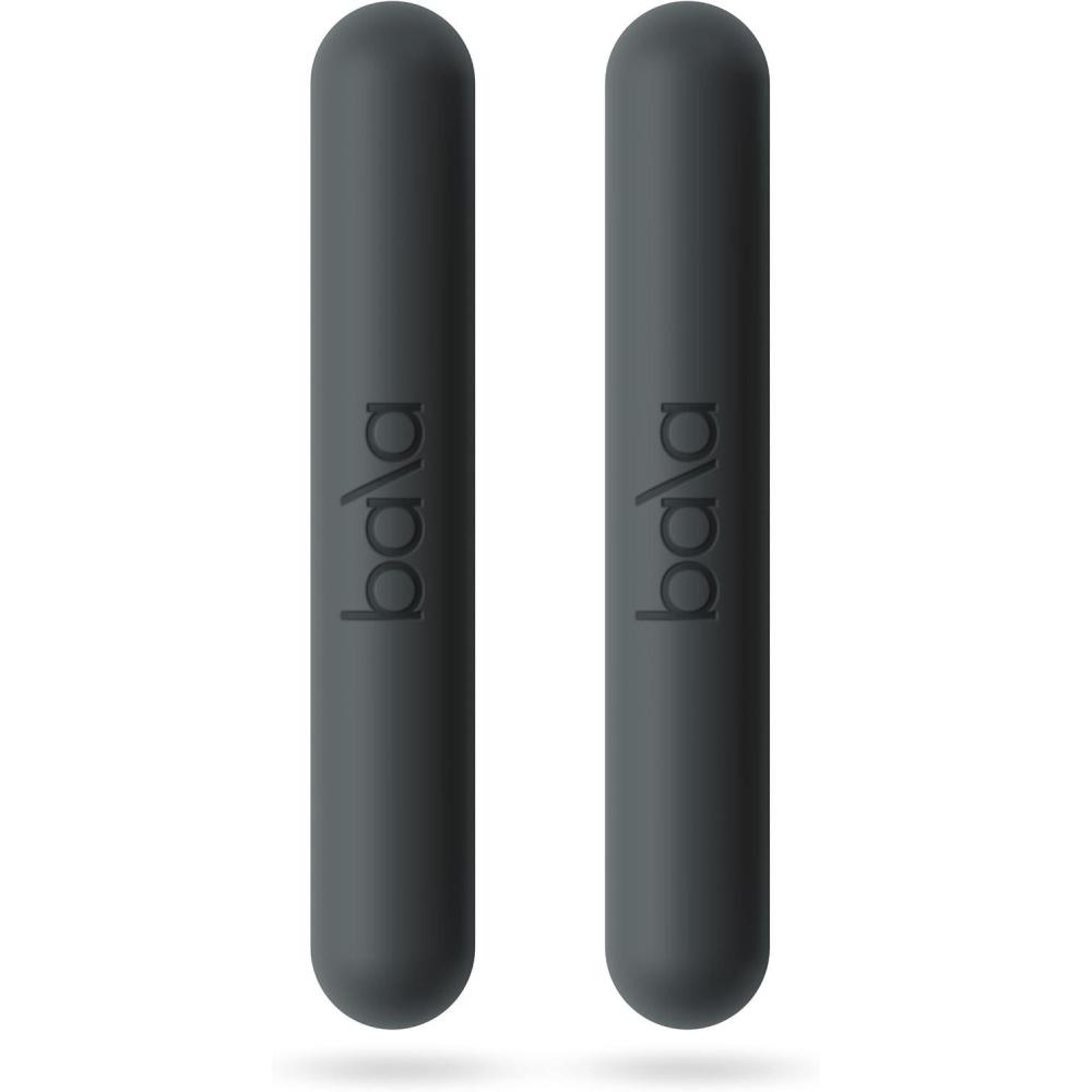 image:imageBala Bars Dumbbell Set for Women amp Men  Set of 2 Bars Designed for Walking Strength Training HIIT Boxing amp Aerobics  Hand Weights for Working Out at HomeCharcoal
