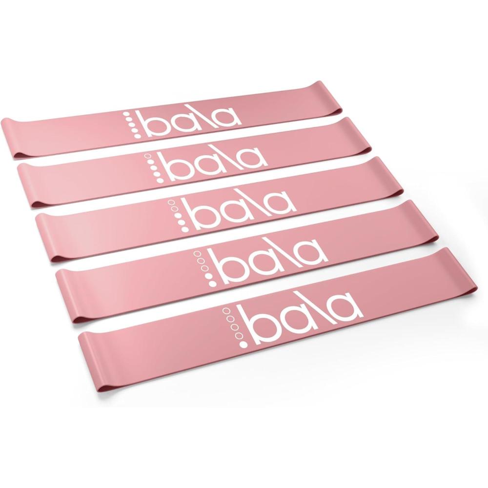 image:imageBala Booty Bands Resistance Bands for Women amp Men Elastic Exercise Bands for Working Out Wrist Ankle Legs amp Booty Bands Workout Resistance Bands for Yoga Pilates Strength TrainingBlush