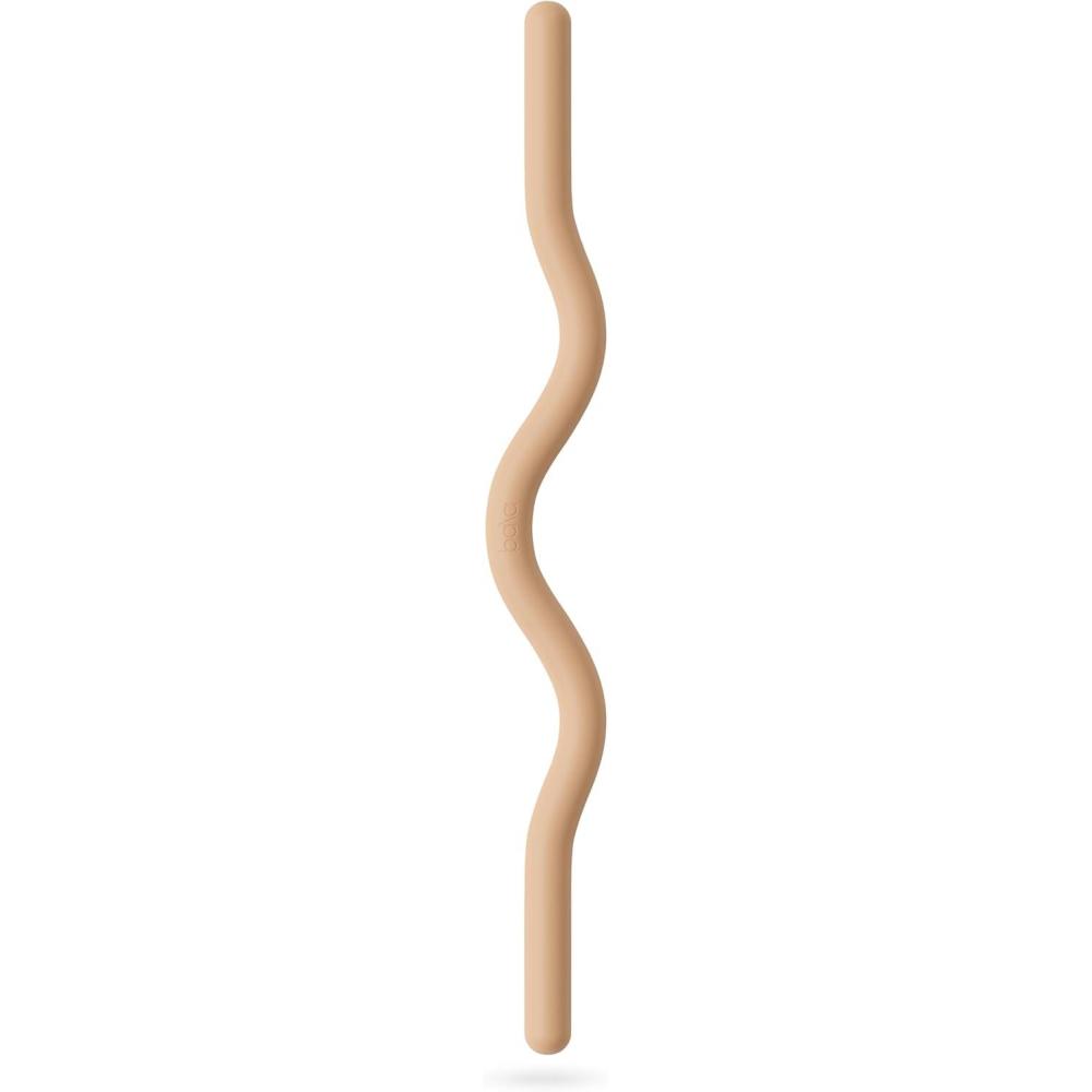 image:imageBala EZ Curl Bar for Working Out Beam  Ergonomic Weight Bar for Press Curl Row Squat Lunge amp Full Body Exercise  Curling Bar Strength Training Home Gym AccessorySand