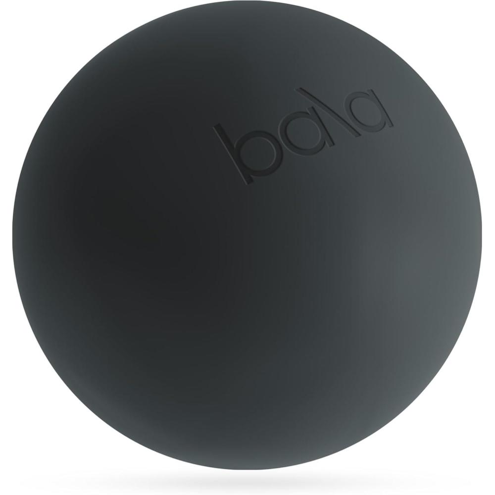 image:imageBala NonWeighted Exercise Ball 8 Yoga Ball for Barre Stretching Strength amp Core Training Small Pilates Ball Workout Accessory with Mini Pump for Home Gym amp Fitness Routines 100 PVCCharcoal