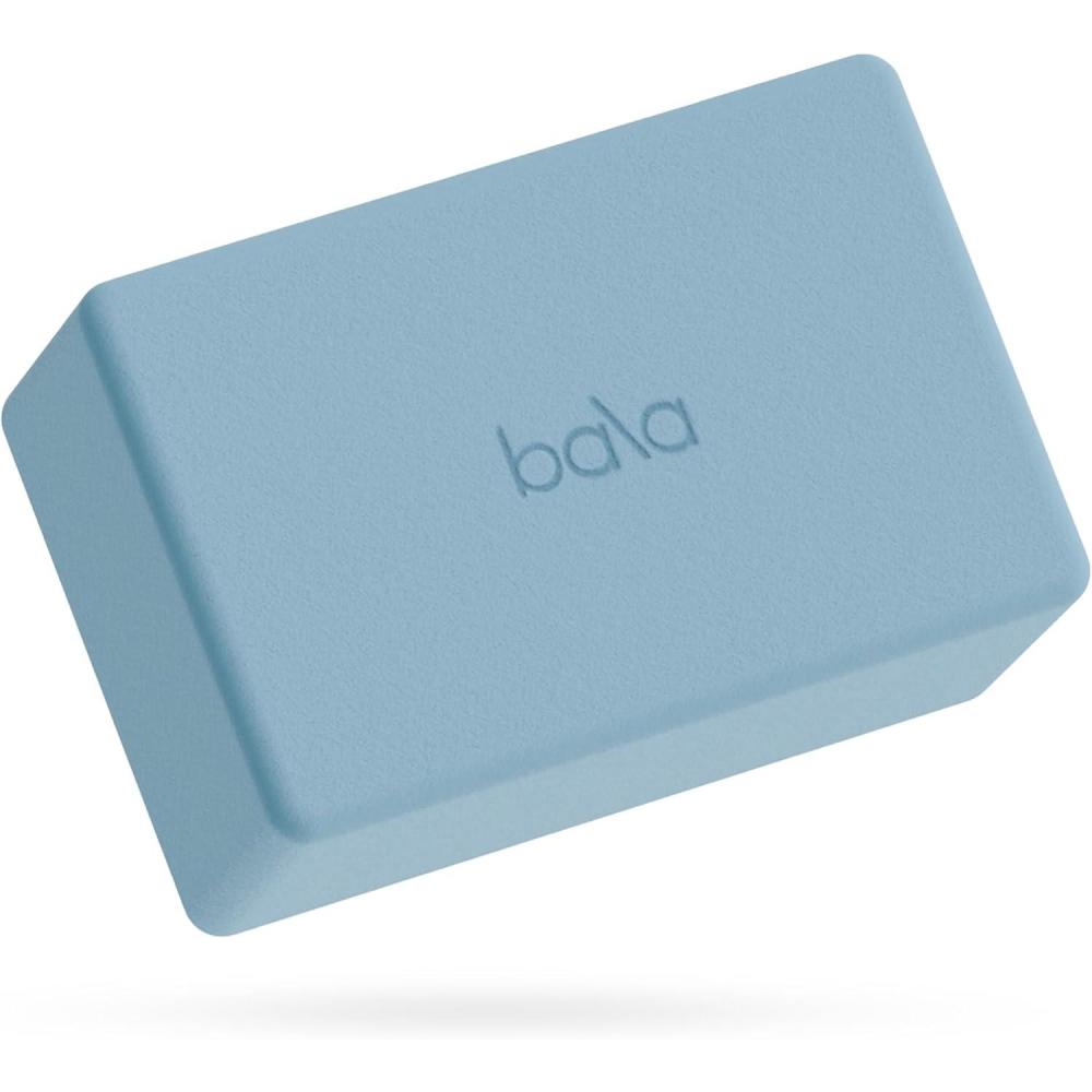 image:imageBala Yoga Block for Working Out Building Block  Soft Dense Foam Yoga Accessories for Stretching amp Exercise  Yoga Equipment for Home Workout  Yoga Block Essentials for Women amp MenSea