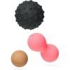 image:imageBala Massage Ball Trio 3Piece Massage  Ball Set  Designed for SelfMyofascial Trigger Point Release Acupressure Plantar Fasciitis amp Reflexology  Physical Therapy Balls for Foot amp Back