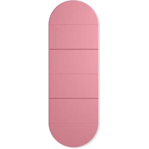 Bala Compact Workout Mat for Gym – 12MM Thick Slip-Resistant & Sweat Absorbing Yoga Mat for Pilates, Core Training & Exercise – Home Fitness Essentials for Women & Men – Travel-Friendly(Blush)