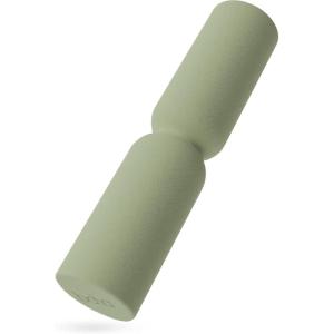 Bala Hourglass Foam Roller (Charcoal) – Soft Density Back Roller Foam for Physical Therapy, Deep Tissue Muscle Massage, Flexibility & Stretching – Workout Roller for Yoga, Neck, Back & Legs Exercise(Sage)