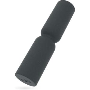 Bala Hourglass Foam Roller (Charcoal) – Soft Density Back Roller Foam for Physical Therapy, Deep Tissue Muscle Massage, Flexibility & Stretching – Workout Roller for Yoga, Neck, Back & Legs Exercise(Charcoal)