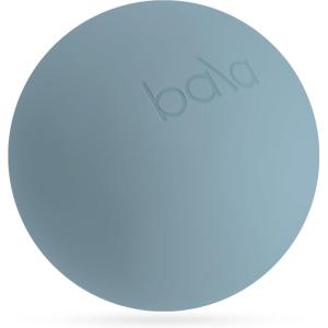 Bala Non-Weighted Exercise Ball – 8″ Yoga Ball for Barre, Stretching, Strength & Core Training – Small Pilates Ball Workout Accessory with Mini Pump for Home Gym & Fitness Routines – 100% PVC(Sea)