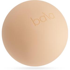 Bala Non-Weighted Exercise Ball – 8″ Yoga Ball for Barre, Stretching, Strength & Core Training – Small Pilates Ball Workout Accessory with Mini Pump for Home Gym & Fitness Routines – 100% PVC(Sand)