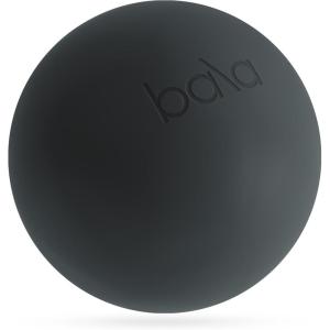 Bala Non-Weighted Exercise Ball – 8″ Yoga Ball for Barre, Stretching, Strength & Core Training – Small Pilates Ball Workout Accessory with Mini Pump for Home Gym & Fitness Routines – 100% PVC(Charcoal)