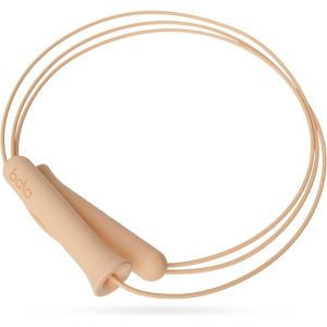 Bala Weighted Jump Rope for Women & Men – Adjustable & Replaceable Jumping Rope for Adults – Workout Jump Rope Ergonomically Designed for Cardio & HIIT – Skipping Rope with Silicone Handles(SAND)