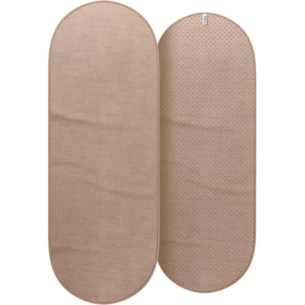 image:imageBala Capsule Mat Towel for Gym Sage  SlipResistant Yoga Mat with Sweat Absorbing Fabric for Pilates Core Training amp Exercise  Home Workout Essentials for Women amp Men  Soft Quick Dry FitnessSand
