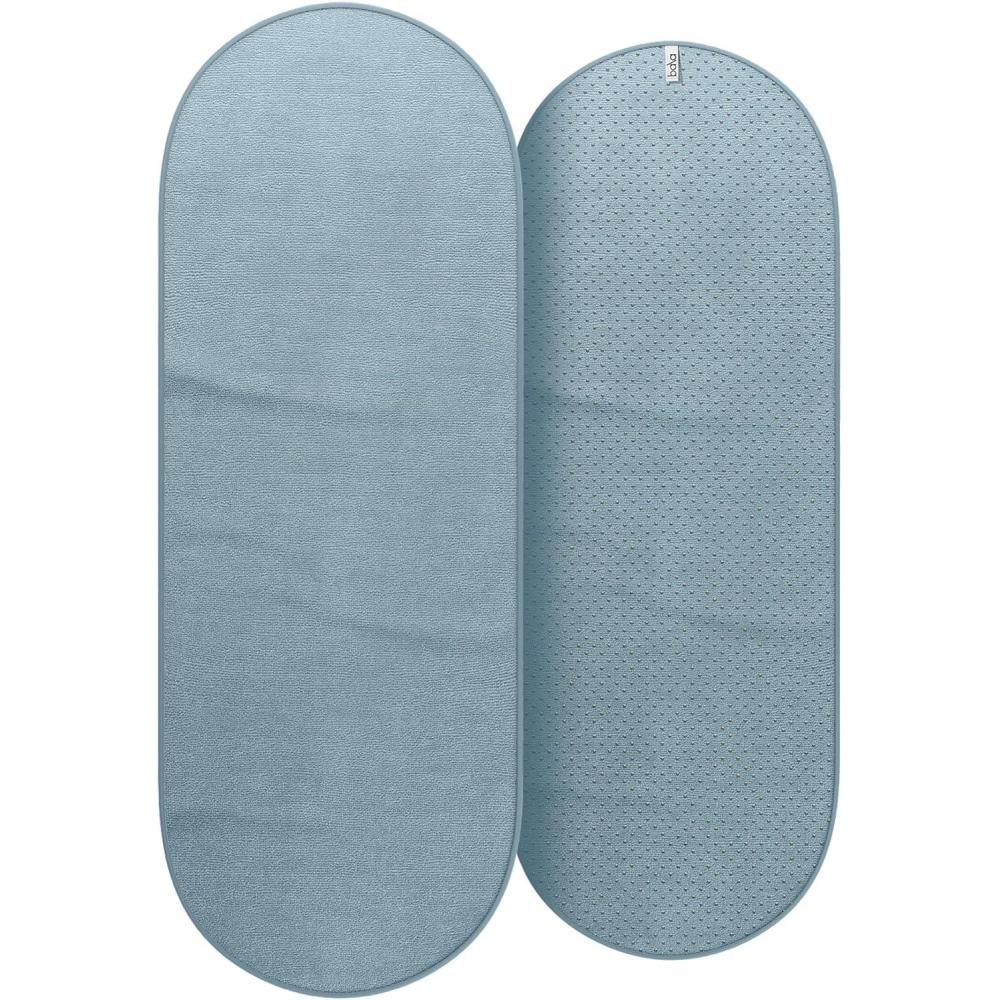 image:imageBala Capsule Mat Towel for Gym Sage SlipResistant Yoga Mat with Sweat Absorbing Fabric for Pilates Core Training amp Exercise Home Workout Essentials for Women amp Men Soft Quick Dry FitnessSea